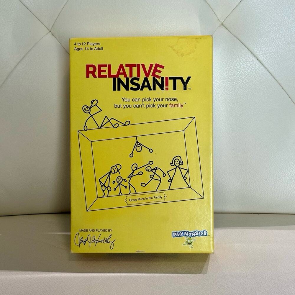 Relative Insanity Card Game